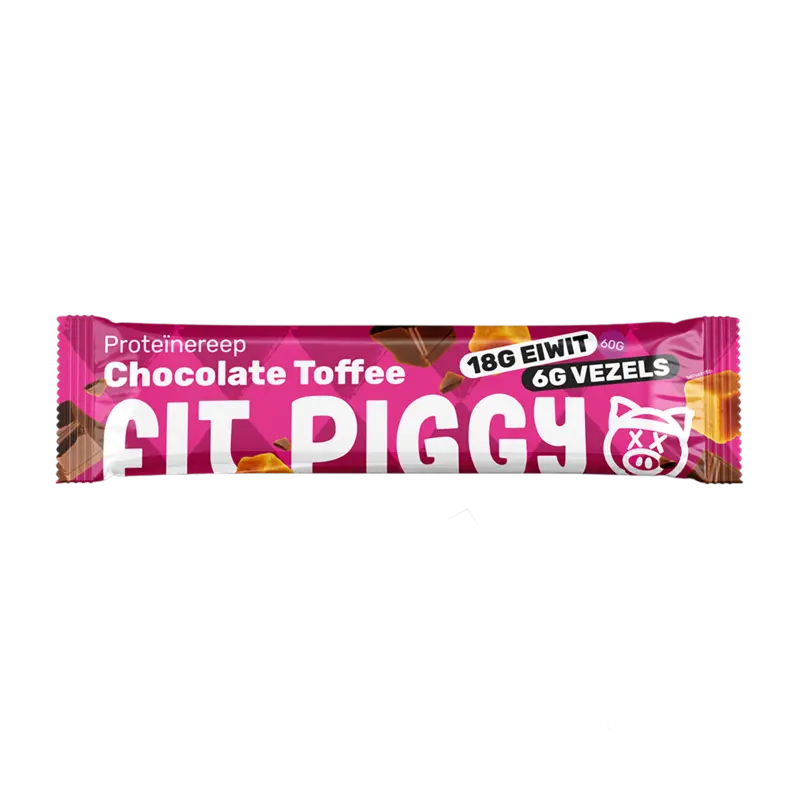 Fit Piggy proteïnereep - Chocolate Toffee